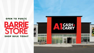 Discover the Best Wholesale Grocery and Kitchen Supplies in Barrie at A1 Cash and Carry