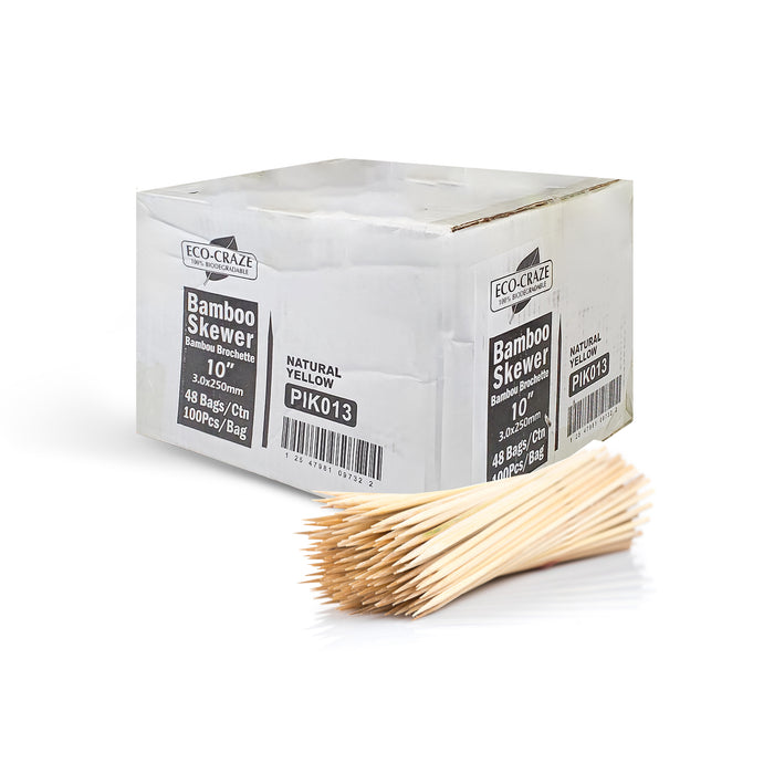 Eco-Craze - Bamboo Skewer - 3mm X 10