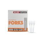 Value+ - Plastic Forks Heavy - White - Ind. Wrapped - WP2001 Value+ - Plastic Forks Heavy - White - Ind. Wrapped - WP2001