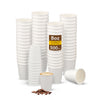 Morning Dew - 8 oz Tall Hot Paper Cup - Double Wall - White - D-H8TW