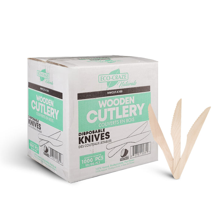 Eco-Craze - Wooden Knife - Bulk