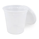 Value+ - 24oz Round Deli Container w/Lids Value+ - 24oz Round Deli Container w/Lids