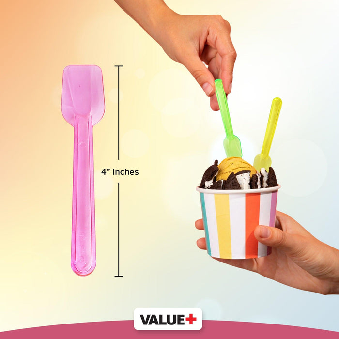 Value+ - Taster Spoon, Assorted Colours - Retail Pack - RP4007