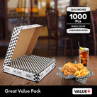 Value+ - Checkered Sheets - Black - 12 Value+ - Checkered Sheets - Black - 12
