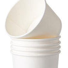 Morning Dew - 12 oz Paper Soup Container - White - 12SCW