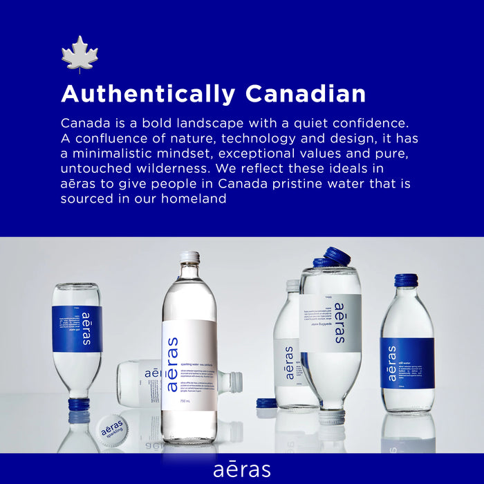 Aeras - Premium Sparkling Water - Glass - 750ml