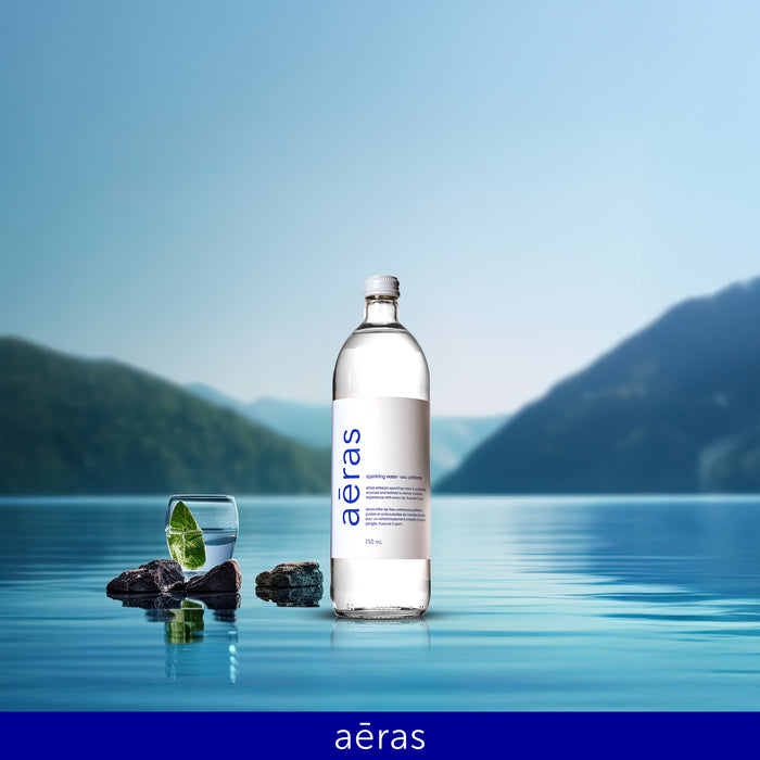 Aeras - Premium Sparkling Water - Glass - 750ml