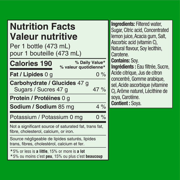 Snapple - Lemonade - Bottles