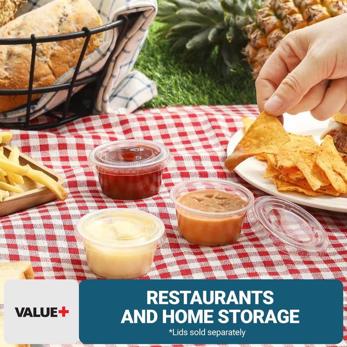 Value+ - 0.75oz PP Portion Cup
