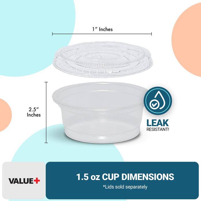 Value+ - 1.5oz Portion Cups - P150N