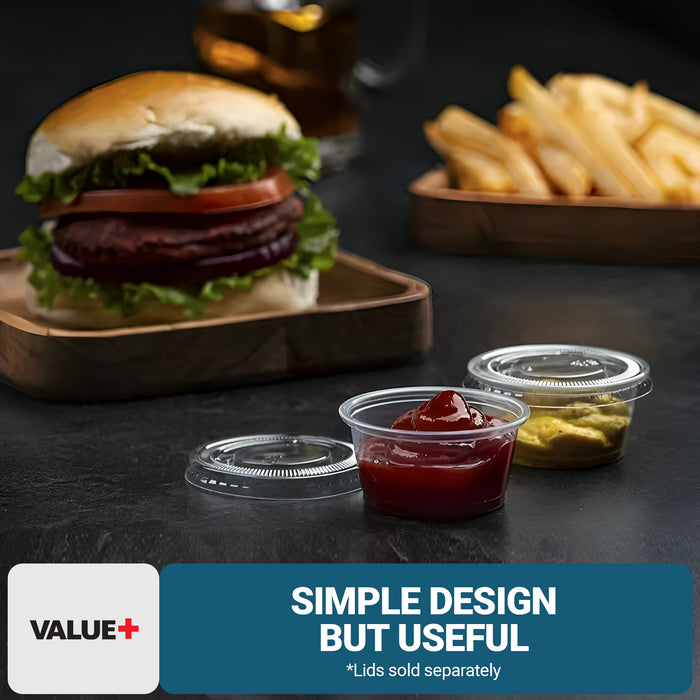 Value+ - 0.5oz PP Portion Cup