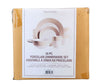 S&CO - Dinnerware Set - Taupe Band (16 PCS)