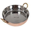 Copper Fry pan SS Hammered No.4 with 2 Gold Handle, 18cm, 800ml Copper Fry pan SS Hammered No.4 with 2 Gold Handle, 18cm, 800ml