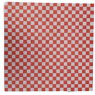 XC - Checkered Sheets - Red - 12 XC - Checkered Sheets - Red - 12
