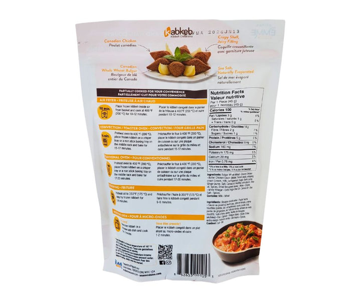 Kabkeb - Kibbeh - Butter Chicken