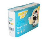 Fluffy Soft - Toilet Tissue - 2 ply - White Fluffy Soft - Toilet Tissue - 2 ply - White