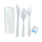 Value+ - Cutlery Kit - K/F/T/N/SP - Heavy - White - MK-612 Value+ - Cutlery Kit - K/F/T/N/SP - Heavy - White - MK-612