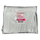 Value+ - Plastic - Soda Spoon - White - RP4006 - 8'' Approx. Value+ - Plastic - Soda Spoon - White - RP4006 - 8'' Approx.