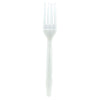 CLR - Value+ - Medium Heavy - Plastic Fork - White - Retail Pack - RP1101