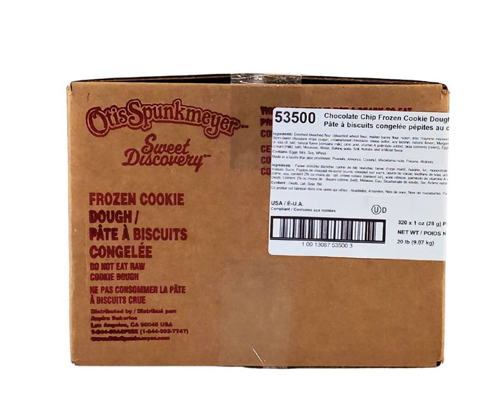 Otis Spunkmeyer - Cookie Dough - Chocolate Chip