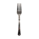 Plastic Fork - Silver - 18.7x2.8cm - SF54 Plastic Fork - Silver - 18.7x2.8cm - SF54