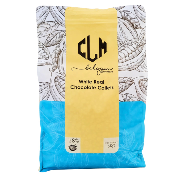 Elmora - Belgium White Real Chocolate Callets - 28%
