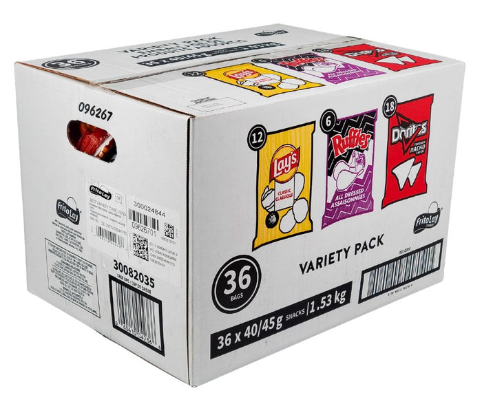 Chips - Assorted (Lays, Ruffles, Doritos) - 22114