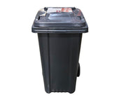 XC - 120L Blue Plastic Recycle Container w/Lid XC - 120L Blue Plastic Recycle Container w/Lid