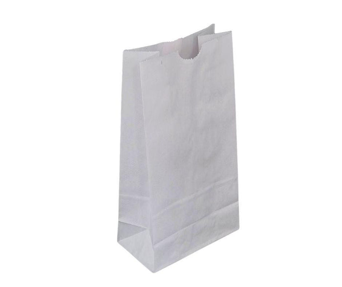 Paper Bags - White - #2 - Made in Canada