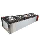 Pro-Kitchen - GN Pan Holder - Qty 5 x 1/6 Pan & Lid Pro-Kitchen - GN Pan Holder - Qty 5 x 1/6 Pan & Lid
