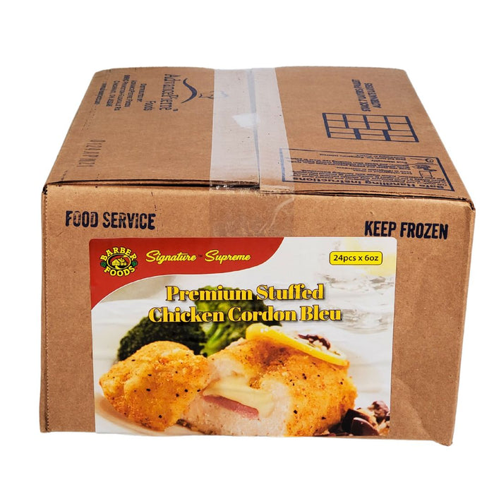 CLR - Barber - Premium Stuffed Chicken Cordon Bleu - 6oz