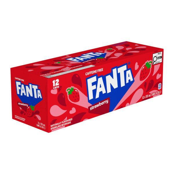 Fanta - Strawberry - Cans