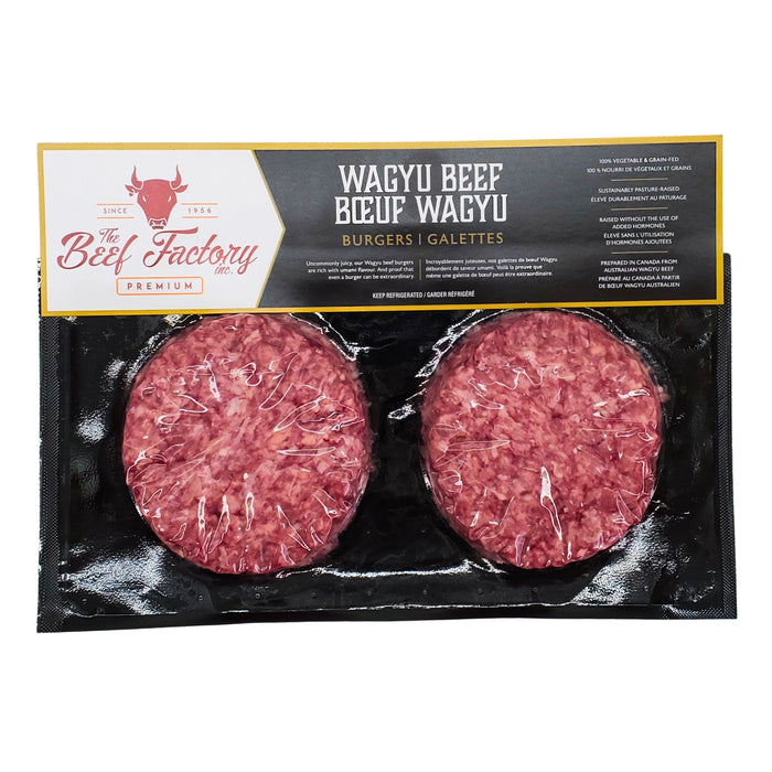 Beef Factory - Premium - 100 % Wagyu Beef Burgers - 5 oz Halal