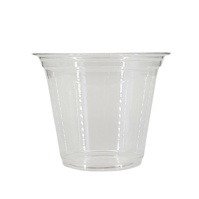 Morning Dew - 9oz Clear Pet Cup SQUAT - 92mm
