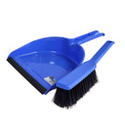 Spartano - Plastic Dustpan with Brush Set - Blue - 4918 Spartano - Plastic Dustpan with Brush Set - Blue - 4918