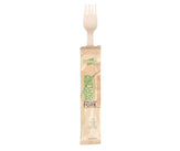 Eco-Craze - Wooden Fork - Individually Paper Wrapped Eco-Craze - Wooden Fork - Individually Paper Wrapped