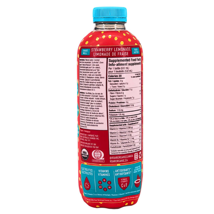 Roar - Strawberry Lemonade - Hydration Drink