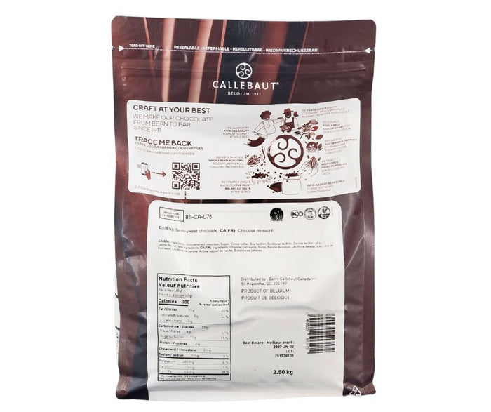 Callebaut - Dark Chocolate Callets - 811
