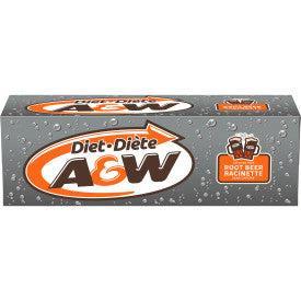 A&W - Root Beer - Zero - Cans