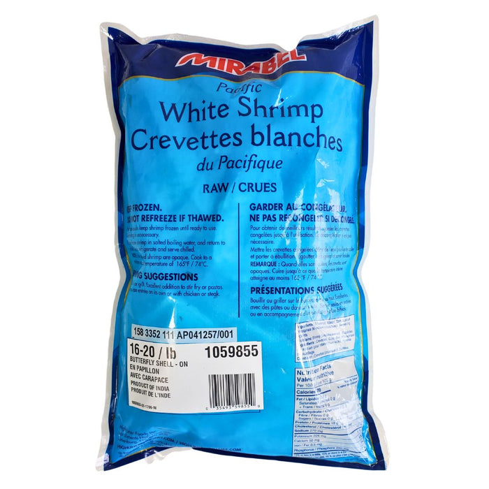 Mirabel - 16-20 Butterfly Cut - Shell On Shrimp