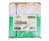 Eco-Craze - Bamboo Chopsticks - Wrapped Eco-Craze - Bamboo Chopsticks - Wrapped