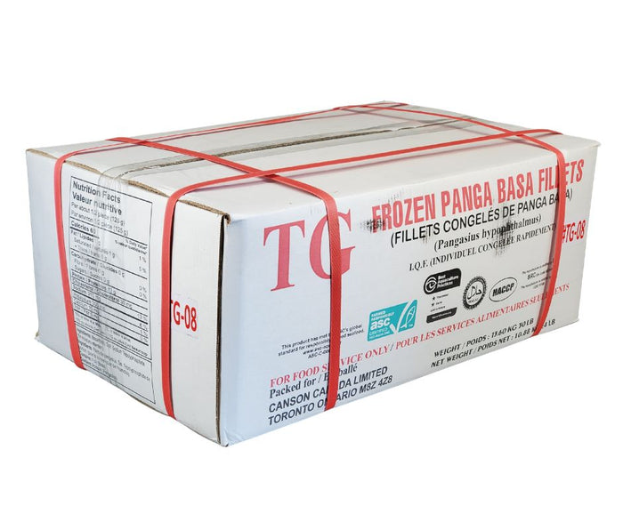 TG - Basa Fillet - 18oz-UP - ( 30 LBS )