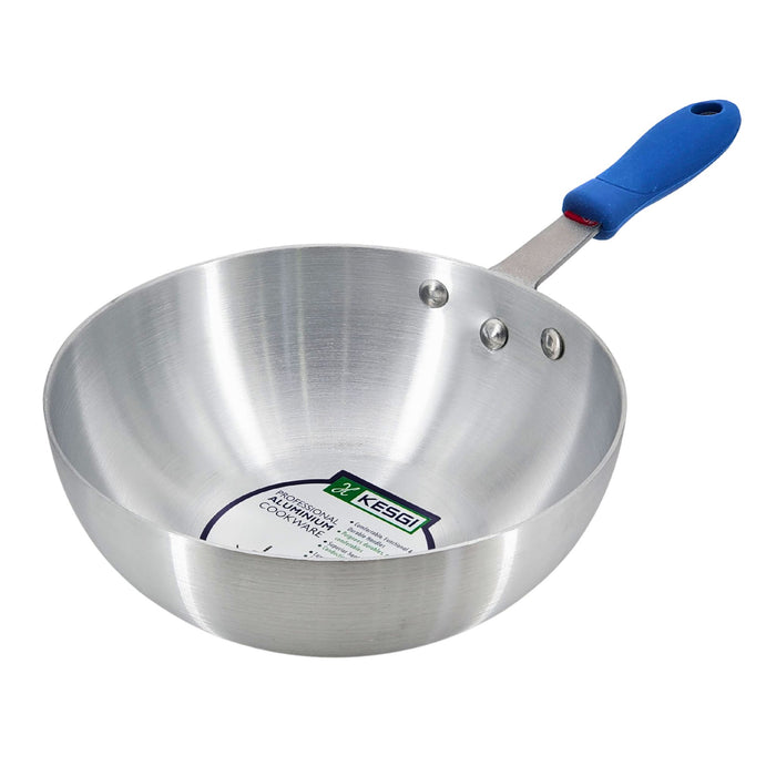 Deep Stir Fry Pan 24cm x 9cm Metal Finish