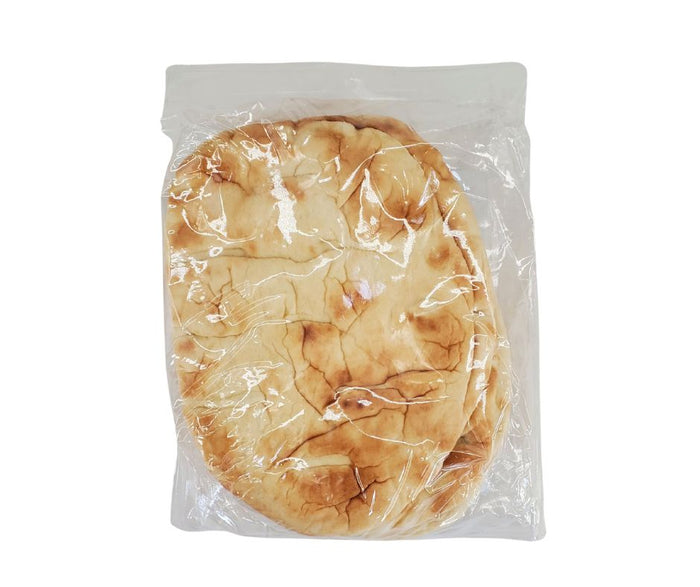 Vidhya - Naan - White/Plain - Hand Stretched