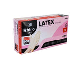 Rhino - Latex Gloves - Powder Free - Large - L700 Rhino - Latex Gloves - Powder Free - Large - L700