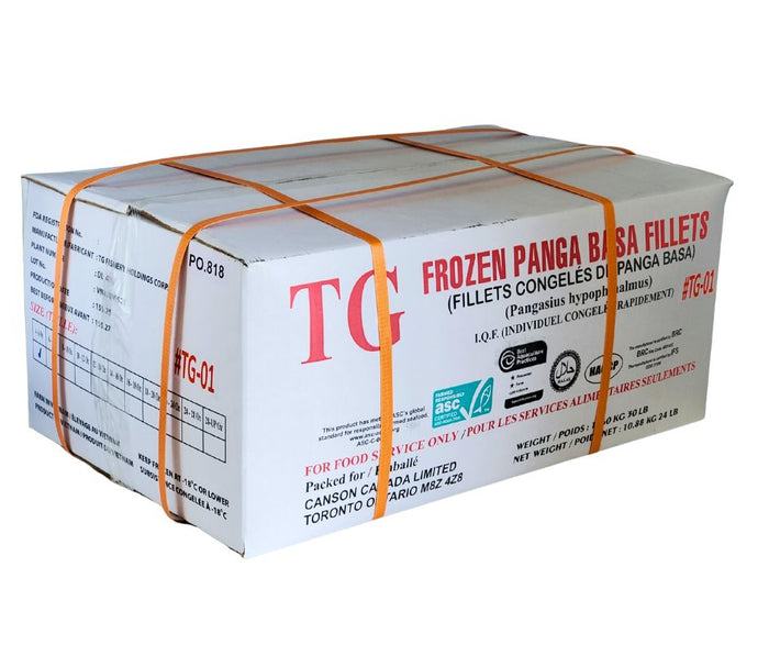 TG - Basa Fillet - 10-12 oz - ( 30 LBS )