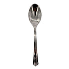 Plastic Soup Spoon - Silver - 18.9x3.9cm - SS58 Plastic Soup Spoon - Silver - 18.9x3.9cm - SS58