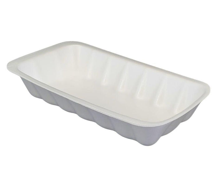 Dyne-A-Pak - Foam Meat Tray - White - #10K