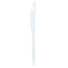 CLR - Value+ - Heavy - Plastic Knife - White - Retail Pack - RP2102