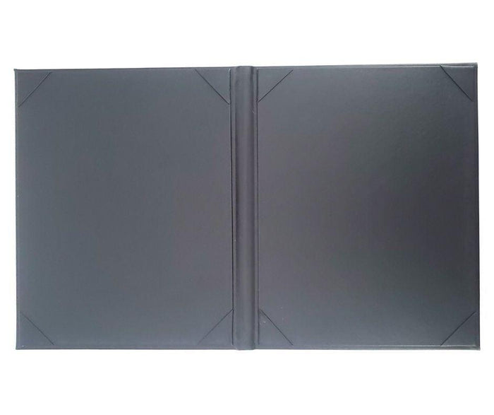 Menu Cover - Black - 8.5x11